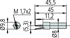 Picture of Tastatore sferico eccentrico
D=1mm