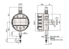 Picture of Digital Indicator, Peak Hold ID-C
12,7mm, 0,001mm, Flat Back Plate