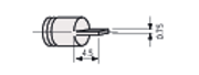 Immagine di Incudini rimovibili per micrometri
For Micrometer Anvils 6,35mm - 208064