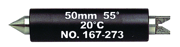 Immagine di Aste di riscontro per micrometri per filetti
55 °, lunghezza: 50mm