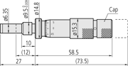 Immagine di Testina micrometrica, stelo non rotante
0-15mm