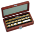 Immagine di Gauge Block Set, Metric, Ins. Cert., ISO
32 Blocchetti, Grado 0, Ceramica