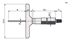 Picture of Micrometro di profondità, aste intercambiabili
0-4", 2,5" Base