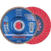 Immagine di PFERD Dischi lamellari POLIFAN PFC 125 CO-FREEZE 36 SGP STRONG INOX