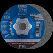 Picture of PFERD CC-GRIND (inclusi SOLID, FLEX, STRONG) CC-GRIND-SOLID 100 SG STEEL/16,0