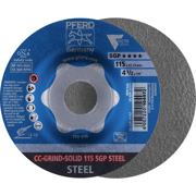 Picture of PFERD CC-GRIND (inclusi SOLID, FLEX, STRONG) CC-GRIND-SOLID 115 SGP STEEL