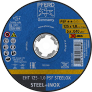 Picture of PFERD Dischi da taglio EHT 125-1,0 PSF STEELOX/X-LOCK  (10)