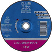 Picture of PFERD Dischi da sbavo E 230-7 ZIRKON SG CAST