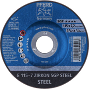 Picture of PFERD Dischi da sbavo E 115-7 ZIRKON SGP STEEL