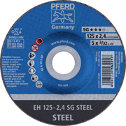 Immagine di PFERD Dischi da taglio EH 125-2,4 SG STEEL