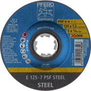 Picture of PFERD Dischi da sbavo E 125-7 PSF STEEL/X-LOCK