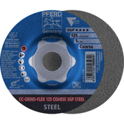 Picture of PFERD CC-GRIND (inclusi SOLID, FLEX, STRONG) CC-GRIND-FLEX 125 COARSE SGP STEEL