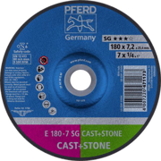 Immagine di PFERD Dischi da sbavo E 180-7 SG CAST+STONE