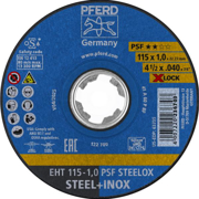 Picture of PFERD Dischi da taglio EHT 115-1,0 PSF STEELOX/X-LOCK