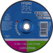 Immagine di PFERD Dischi da sbavo E 230-7 SG CAST+STONE