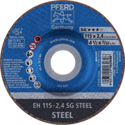 Picture of PFERD Dischi da taglio EH 115-2,4 SG STEEL