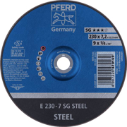 Immagine di PFERD Dischi da sbavo E 230-7 SG STEEL