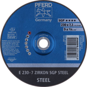 Picture of PFERD Dischi da sbavo E 230-7 ZIRKON SGP STEEL