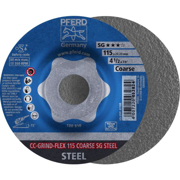 Picture of PFERD CC-GRIND (inclusi SOLID, FLEX, STRONG) CC-GRIND-FLEX 115 SG STEEL COARSE