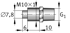 Immagine di Nipplo per lubrificatore - ARCALUB-C1.NIPPLE-REFILL-GREASE-R1/4