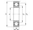 Immagine di Cuscinetto a sfere - HC6202-C-2Z-C3