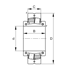 Immagine di Cuscinetto orientabile a rulli - 230SM110-MA