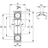 Immagine di Cuscinetto a sezione costante - QJ218-XL-N2-MPA-C3