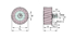 Immagine di Ruota dentata di lubrificazione - ARCALUB-X.PINION-MD1,5-Z24-B15-SL-W