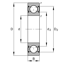 Immagine di Cuscinetto a sfere - 6201-C-2ELS-C3