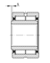 Immagine di Cuscinetto a rullini - NKI55/25-TW-XL