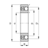 Immagine di Cuscinetto radiale orientabile a sfere - 2203-TVH-C3>N