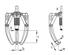 Immagine di Hydraulic two-/three-arm puller