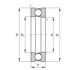 Immagine di Cuscinetto assiale a sfere - 591/750-MP