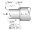 Immagine di Cuscinetto assiale a sfere a contatto obliquo - ZKLN3062-2RS-PE