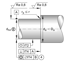 Immagine di Cuscinetto assiale a sfere a contatto obliquo - 7602015-2RS-TVP