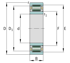 Immagine di Cuscinetto radiale a rulli cilindrici - NU338-E-TB-M1