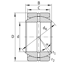 Immagine di Snodo sferico - GE88-ZO-2RS-E