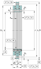 Immagine di Cuscinetto a rulli asso-radiali - YRTC180-XL