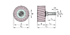 Immagine di Ruota dentata di lubrificazione - ARCALUB-X.PINION-MD3,0-Z17-B30-SR-G