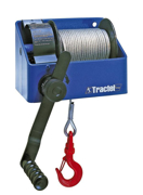 Immagine di CaRol TS 500 - lifting materials - with 18m of galvanized cable and bracket for Davitrac