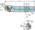 Picture of Boring bar – Rigid clamping A40T-DTFNL16