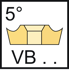 Immagine di Utensili con codolo – Fissaggio a leva PVVB-ISO-AUSSEN