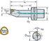 Picture of Boring bar – Screw clamping STFCL-CAPTO-INNEN