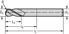 Picture of Solid carbide ball-nose copy milling cutters AH8004128