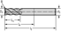 Immagine di Fresa per spallamenti e scanalature in metallo duro integrale MC388 • Advance • Codolo cilindrico • pollice • Angolo d'elica 50° • Keyslot milling and helical mi