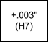 Picture of HSS-E machine taps TC117 • Advance • C = 2-3xTP (semi-bottom chamfer) • ≤3xD • UNC/H7 • DIN/ANSI • right hand flute 40° • Suitable for blind hole • Suitable