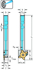 Immagine di Utensile con codolo – Esecuzione di gole radiali G3011-12-16-L-MX-P