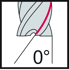 Picture of Solid carbide quarter-round profile mill H3E68118 • Protostar • ConeFit • metric • flute helix angle 0°