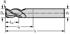 Immagine di Solid carbide shoulder/slot milling cutters MA263.A-3-R