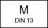 Immagine di Maschio a macchina in metallo duro integrale 8026006-M12